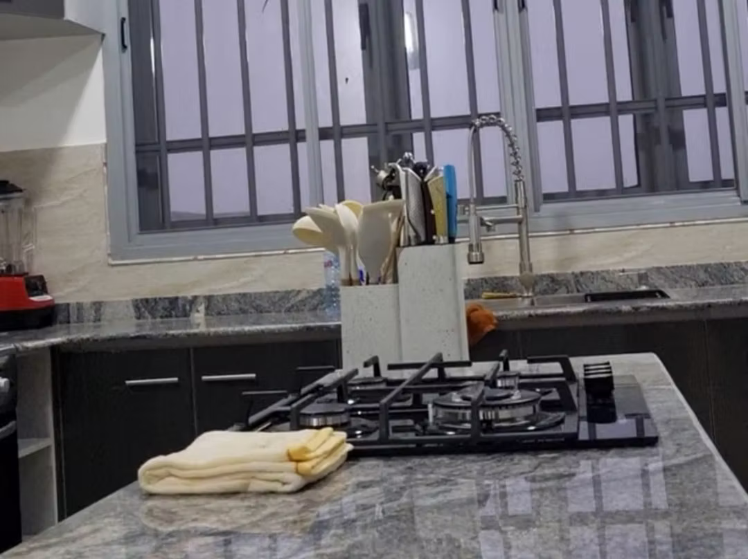 Background kitchen scene